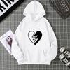 Heart-Katawa Shoujo Fashion Hoodies High-Quality Sweatshirt Katawa Shoujo Shojo Disabled Girls Broken Heart Hearts