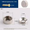 8Pcs Brass Decorative Nail Mirror Advertising Board Cap Cover Self-Tapping Screw 9/12/13/15Mm