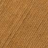 Jute and Cotton Rug with Ocher Fringes 80x150
