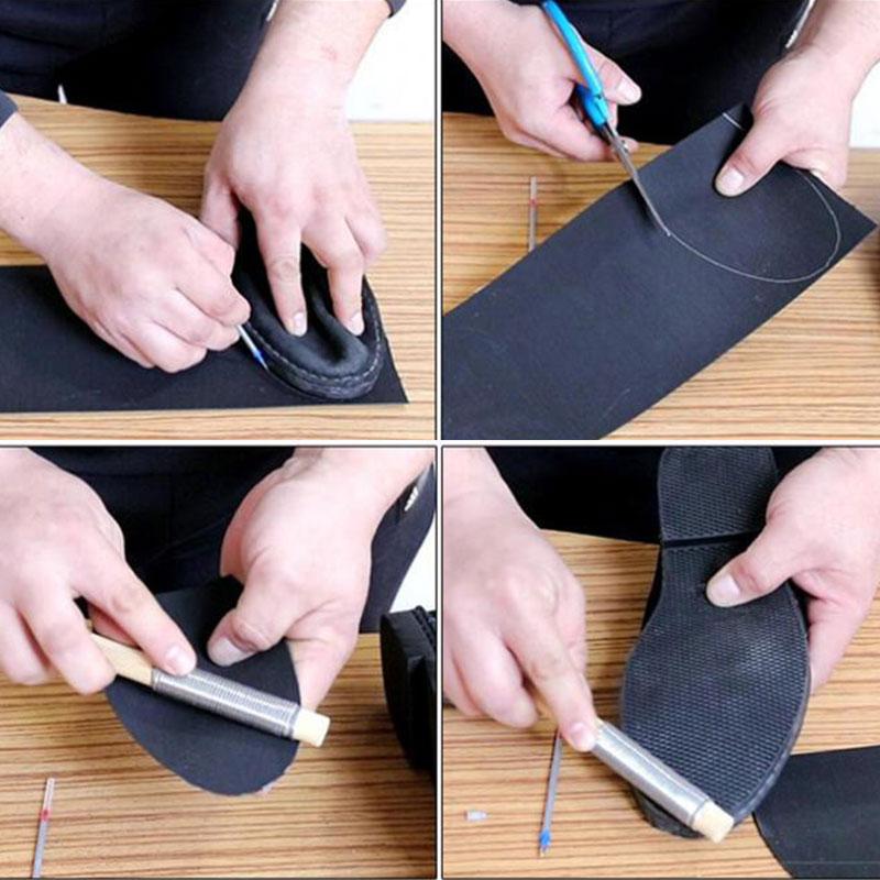 HOT Wear-Resistant Rubber Full Shoe Soles Repair Outsole Insoles Men Women Anti-slip Soles Protector Sticker Replaceable Patches