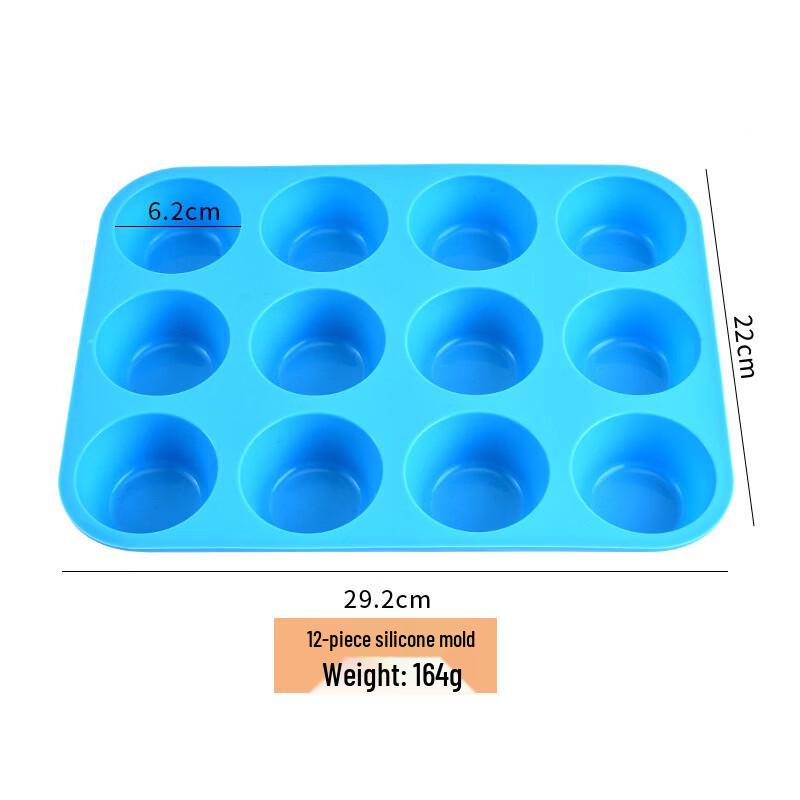 MDNG Silicone 12-Cup Muffin Mold