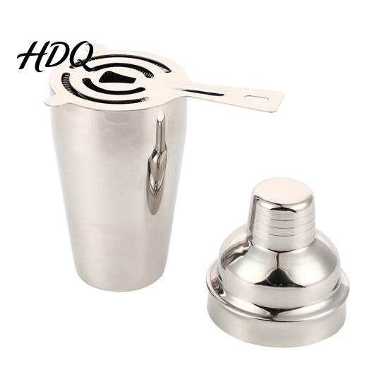 Cocktail Shaker for Bartending Stainless Steel Cup Leak-Proof Martini Mirror Polished Three Piece Bartender Tool Easy Cleaning Mixer Bar And Milk Tea