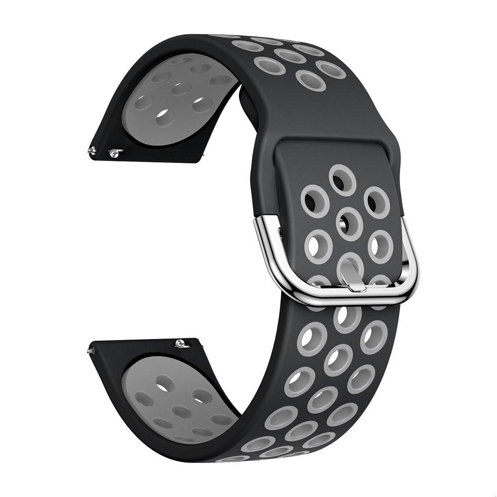 Baaletc Cinturino Silicone Per Smartwatch 20mm, Compatibile Galaxy Active/Gear S2/Sport/Vivoactive/Forerunner, Colori Vari, Due Misure