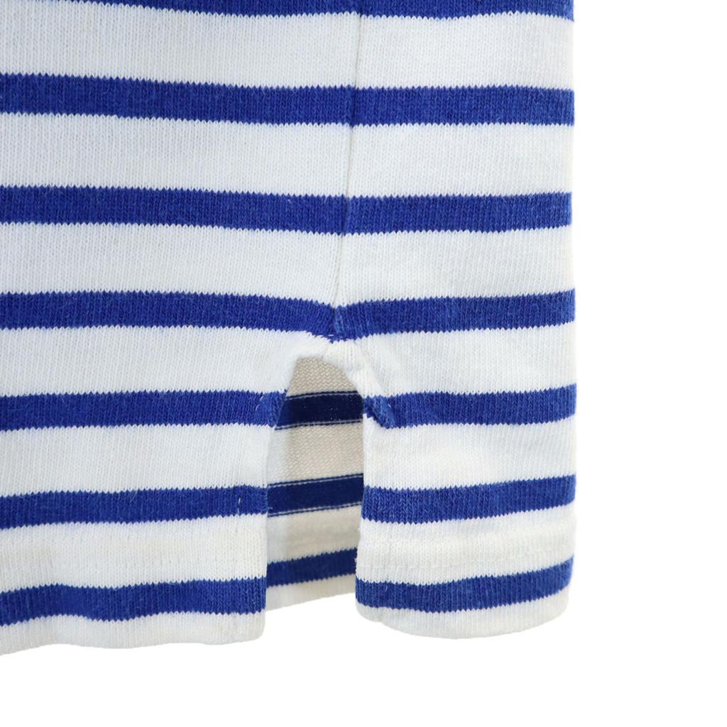 B:MING by BEAMS ORCIVAL 40th Anniversary Special Order Made in Japan Border Pattern Short sleeve Polo shirt Men's Used