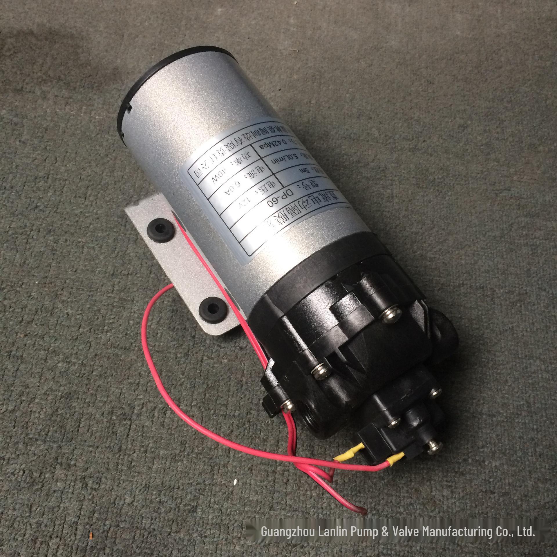 Compact 12V/24V High-Pressure Diaphragm Water Pump