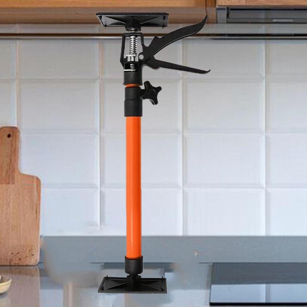 Cabinet Lift Jack 19 To 45 Inches 3Rd Hand Support Pole Arm Rod Labor-Saving 66lb Elevator System Heavy-Duty Bracket For Panel