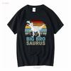 Bigbrosaurus T Rex Dino Big Bro Saurus Brother Boys Dinosaur Shirt Long or Short Sleeves Vintage Washed Homme Graphic