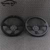 14inch 350mm Car Steering Wheel Suede Leather/Genuine Leather Deep Concave Drift JDM Racing Black Edition 2407MOBE125