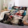 This 3DThe new Suicide Squad printed blanket is a warm and comfortable flannel blanket suitable for bedrooms, sofas, beds, chai