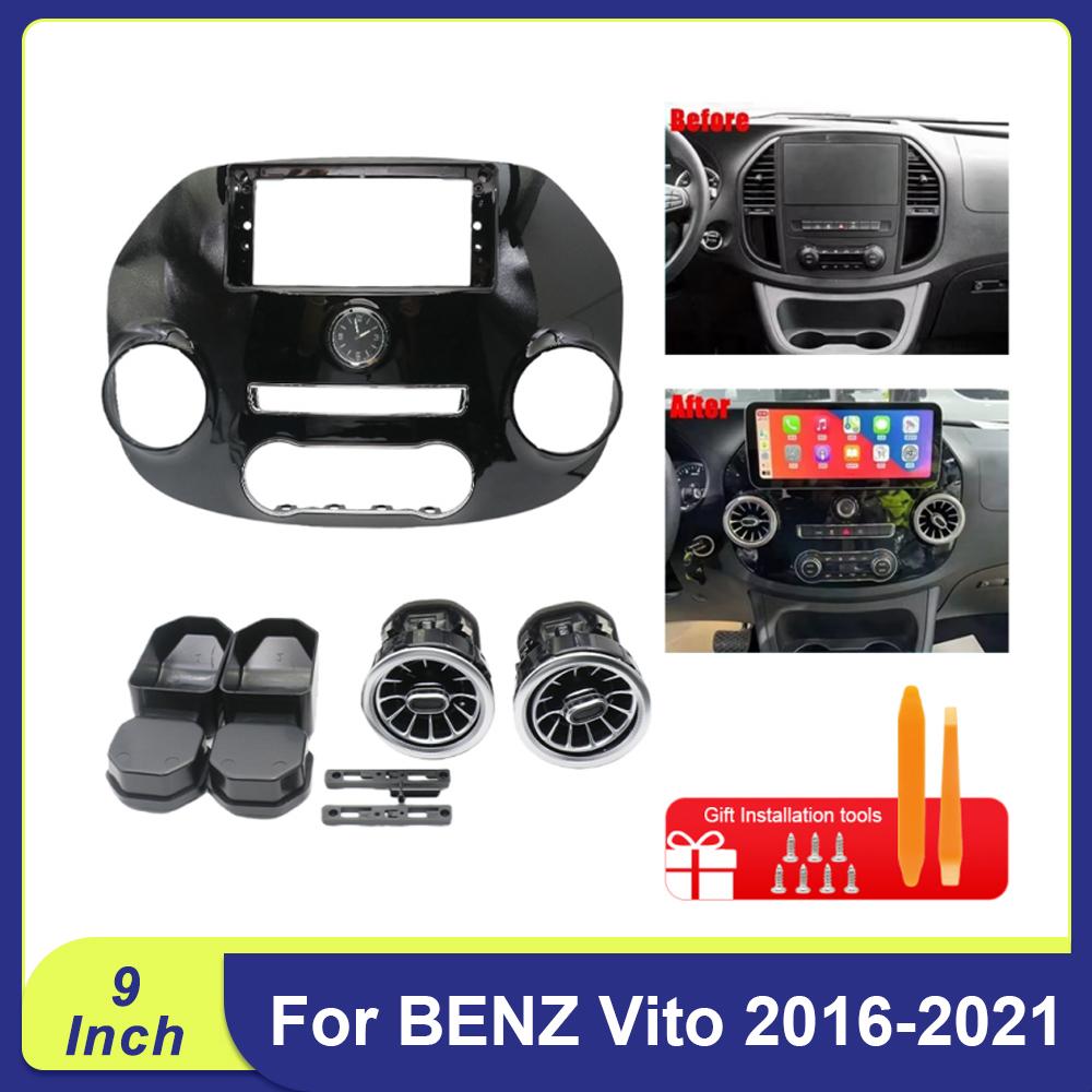 12.3" Android Radio Facia for BENZ Vito 2016-2021 - CANBUS Dash Install Kit