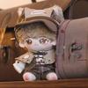 Niannyyhouse 10cm, 15cm, 20cm Plush Clothes, Hat, Shirt, Suspenders, Shawl, Vest, Leather Shoes, Vintage Detective Suit, Cotton Doll, Dress-Up