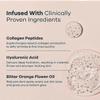 Micro Infusione per la Cura della Pelle, Collagene, Peptide, Acido Ialuronico Siero, Essenza Idratante Viso, Siero Viso Levigante per Tutti i Tipi di Pelle
