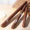 Holz-Nudelholz Natürliches Massivholz Mehrzweck-Teigroller Antihaft-Küchenwerkzeug für Fondant Kuchenboden Kekse Brot Pizza Knödel