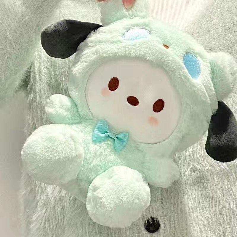 Peluche Ours Polaire Cinnamoroll & Pochacco - Cadeau Peluche pour Anniversaire d'Enfants & Petite Amie