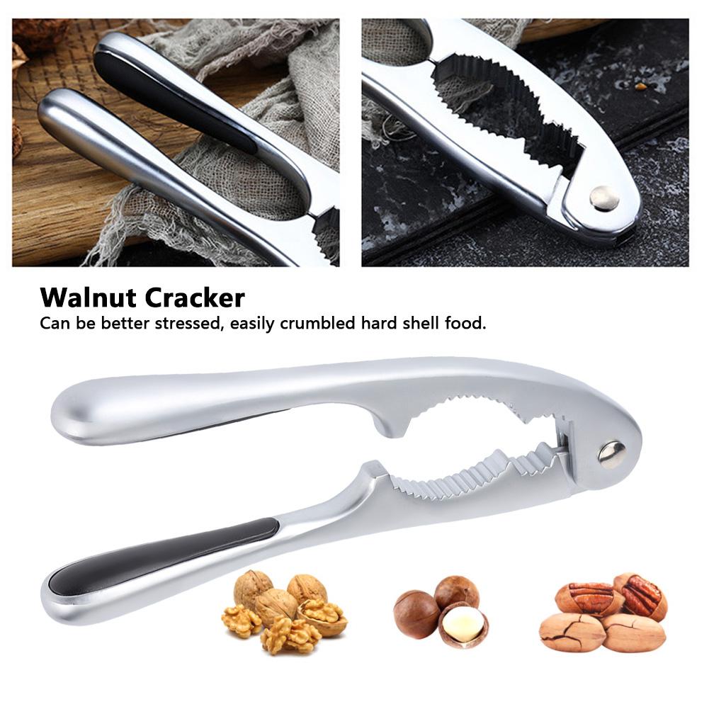 Zinc Alloy Nut Cracker Walnut Opener Plier Pecan Nut Open Tool Kitchen Gadgets