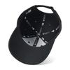 New Era Cap 9FORTY Long Visor Cloth Strap Rhinestone Script Logo 15128918 NER37C6450 Black Women's