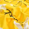 Duvet Cover Set Yellow Floral Print Bedding Set Soft Comfortable Breathable Duvet Cover For Bedroom Guest Room Decor