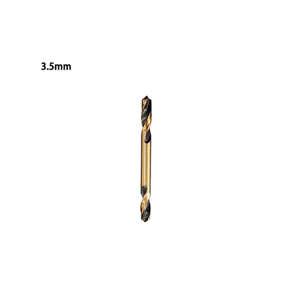 High Speed Steel Doubleheaded Auger Drill Bit 1pc For Drilling For Metal Wood with Hand Drill and Electric Drill