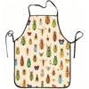 1pc Apron Featuring a Vibrant Design of Beetles And Butterflies, Made from Durable And Easy-To-Clean Polyester, with an Adjustable Waistband, Suitable