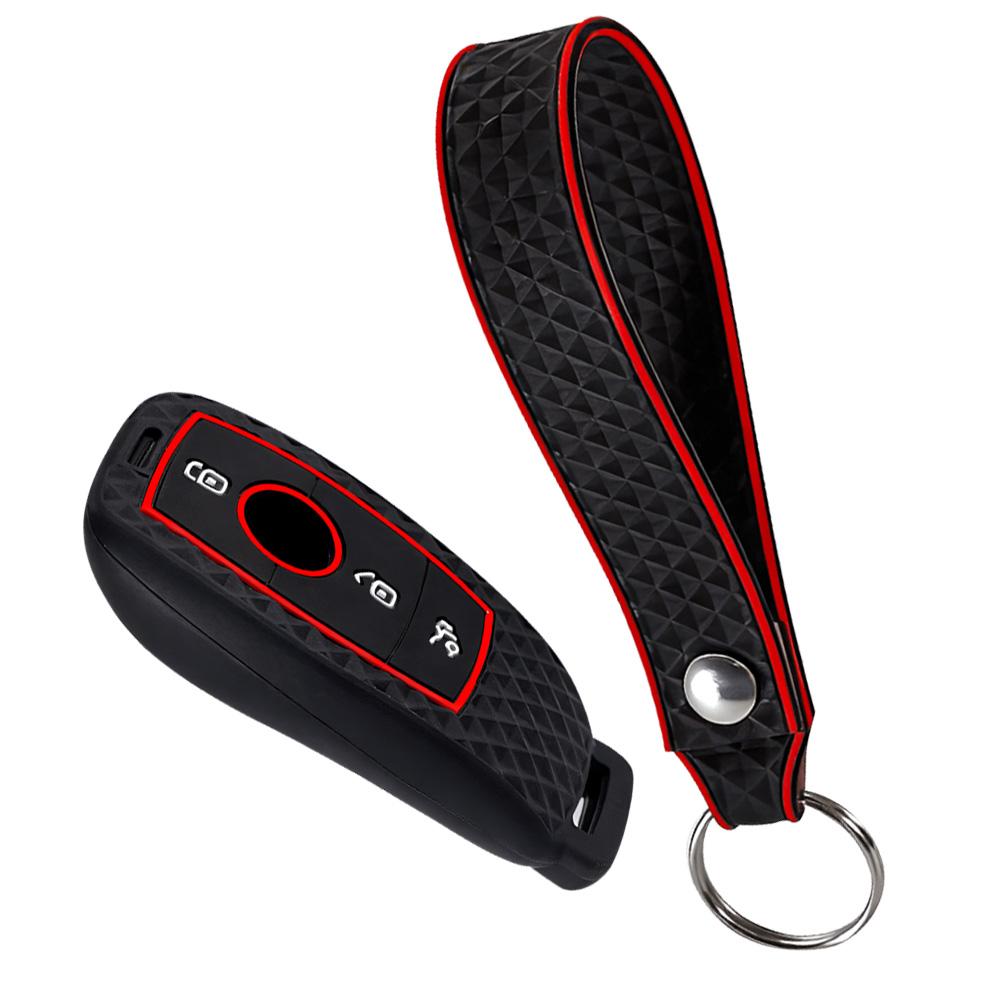 Remote Key Case Cover Shell For Mercedes Benz A C E S G Class GLC CLE CLA GLB GLS W177 W205 W213 W222 X167 AMG Accessories