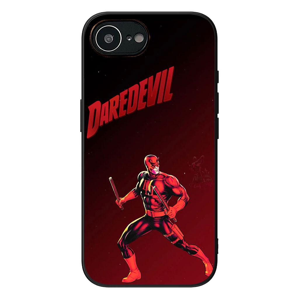 Daredevil Poster Marvel Casing Phone Cover for Apple iPhone 17 16 Plus 13 12 Pro Max Mini X XR ProMax 16E 15+ 16Plus Air Case