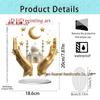Cross-Border New Moon Lighthouse 2D Acrylic Ornament - Home and Festival Decoration.