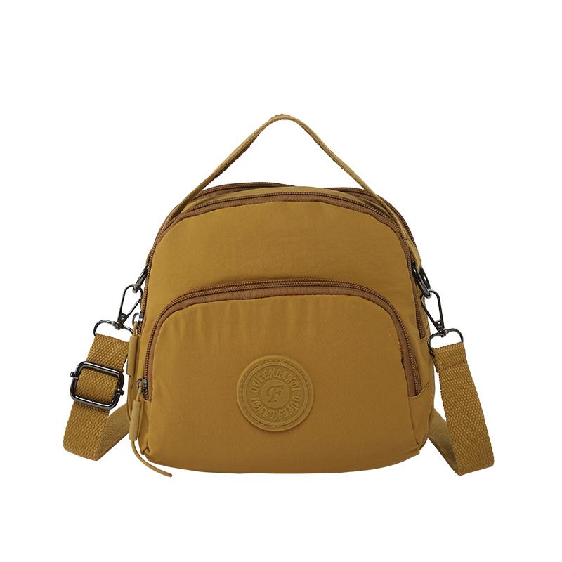 Fashion Simple Ladies Shoulder Bag Large Capacity Oxford Cloth Multi-Layer Crossbody Bag Durable Ladies Commuter Backpacks