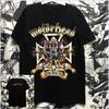 T-shirt Nera in Cotone Motorhead – Iconica Band Heavy Metal Stile Rock Punk T-shirt Unisex