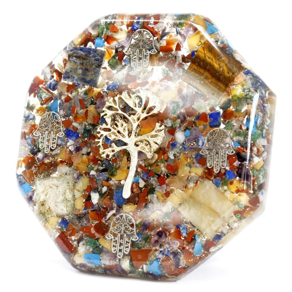 Orgonite Dome Paperweight, Tree of Life