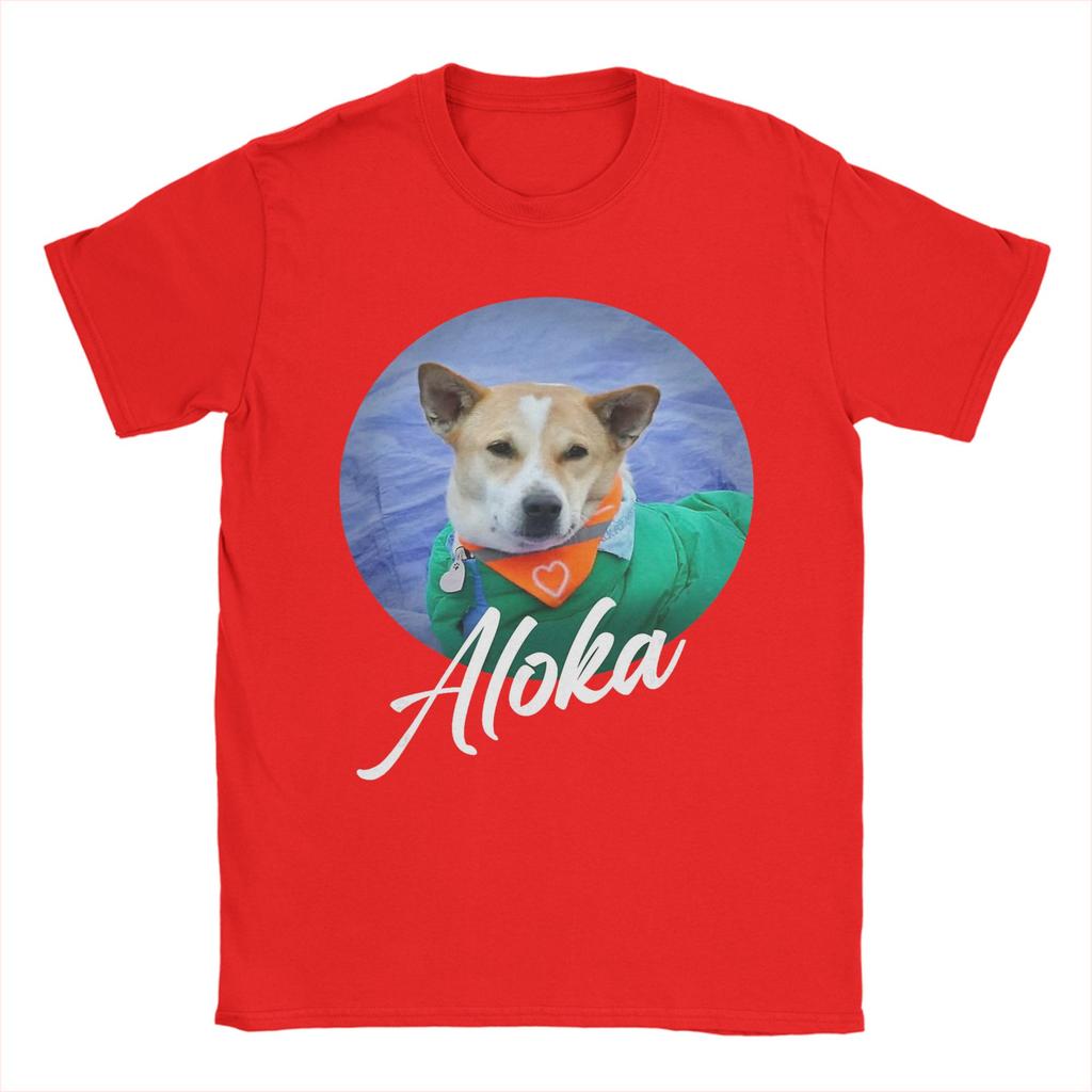 Aloka Der Marsch für den Frieden Mönch Hund Verbreitet Hoffnung Unisex Damen T-Shirt T-Shirts Kurzarm T-Shirt Baumwolle Geburtstagsgeschenk Kleidung