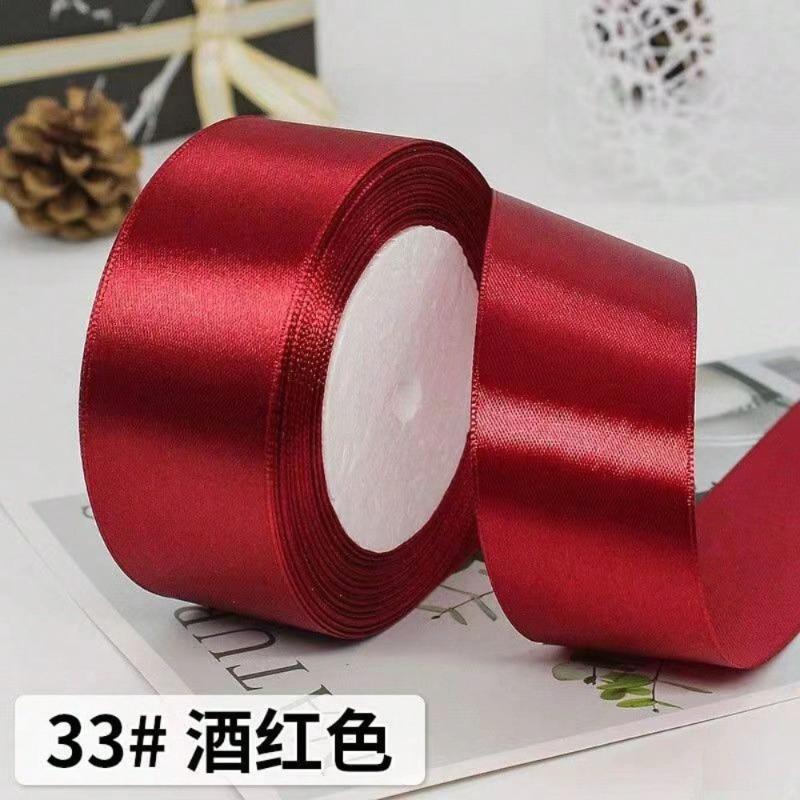 4cm Double Faced Wide Satin Ribbon, Gift Box Packaging Decorative Ribbon ,Apparel Accessories, Weaving Ribbon