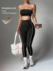JYL Straplesslette Naked Backless Yoga Pants Set