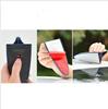 Car Roof Solar Shark Fin Antenna Car Decorative Light Rear-end LED flash lights Warning Flash Lamp