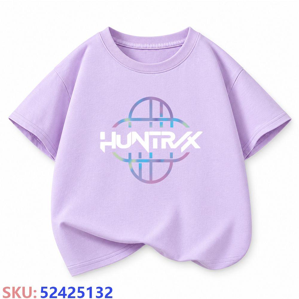 KPop Demon Hunters Children's cartoon print T-shirt