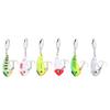 6Pcs Bait Simulation Lure Blade Bait Set Wobbler Vibration Spinner for Freshwater Saltwater