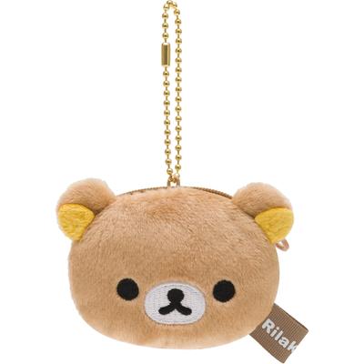 San-X Rilakkuma Mini Plüsch-Münzbörse     Kleiner Rilakkuma CK69201, 8.5x6x3cm