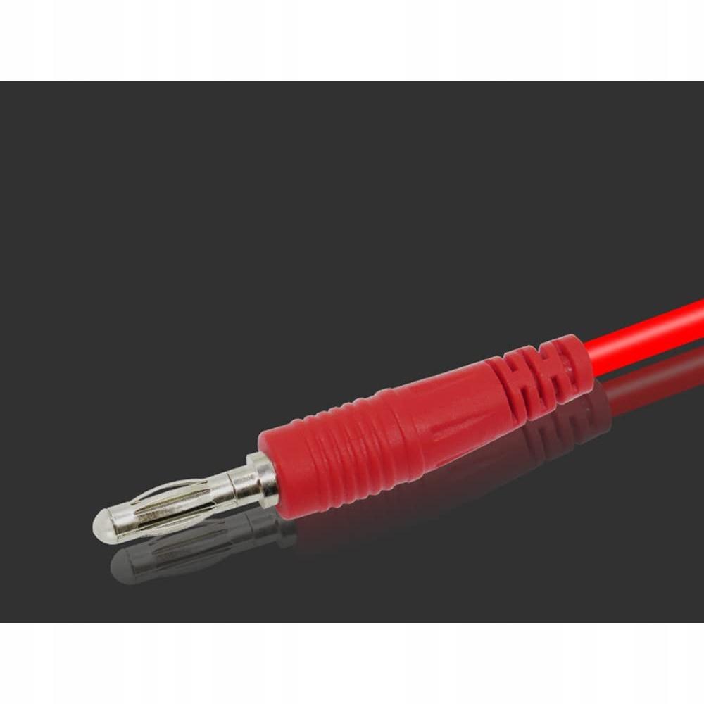 Test Leads For Multimeter/Laboratory Power Supply - Crocodile Clips 1500V 15A 100Cm (2 Pcs - Black And Red)