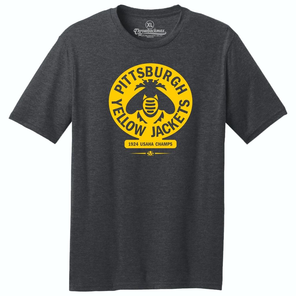 Pittsburgh Yellow Jackets 1926 Šampioni TRI-BLEND Tričko - Pittsburgh Penguins