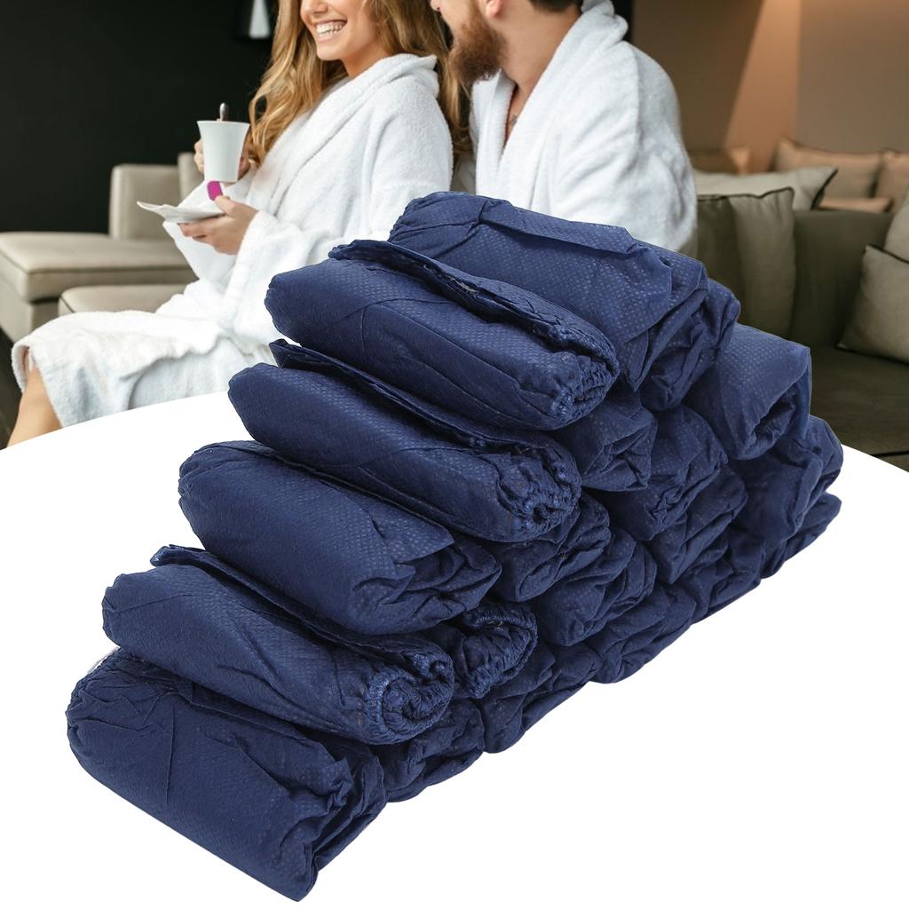 20 Stück Unisex Einweg-Vliesunterwäsche SPA Sauna Atmungsaktive Unterhosen Blau