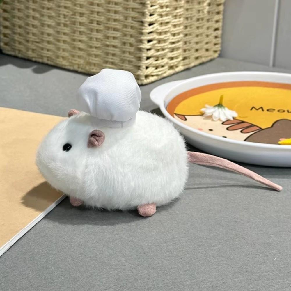 Simulation Rat Hamster Stuffed Doll Soft Mouse Plush Doll Rat Plush Doll  Birthday Gift