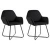 Dining Chairs Set of 2 Velvet