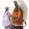 Schoolbag Lightweight Backpack Men's Travel Bag Schoolbag Large Capacity Contrasting Color Trendy Cool Waterproof Schoolbag Women's High School