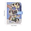 Cute Cartoon PU Passport Cover for Travel, Multi-Functional ID Card Holder Wallet, Portable Ticket & Credit Card Organizer