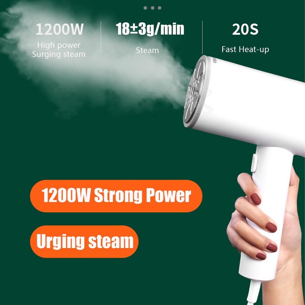 200ml Steam Iron Manual Garment Steamer Portable Handheld Travel Clothes Ironing Quick Steam Iron Household 1200W