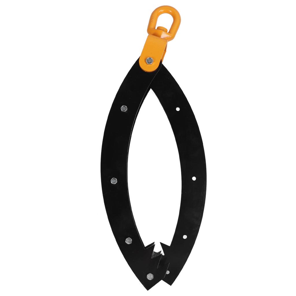 Log Lifting Tongs 22 Inch Jaw Opening 3000lb Load Bearing Prevent Slip Rustproof Log Claw Hook for