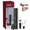 4 in 1 Wine Opener Set Electric Wine Opener Gift Set USB Charging Professional Bottle Opener for Home Restaurant Party