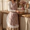 2026 Bamboo Cotton Apron: Breathable, Fashionable Protective Wear for Kitchen, Catering, Nail Art, and Office