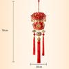 1pcs New Year Red Fruit Lucky Bag Hanging String Horse Year Hanging Decor for Living Room Home Spring Festival Decorations