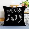 The CCure Rock Band Cushion Cover Washable Linen Pillowcase Soft  for Sofa Bed Cozy Home Room Decor