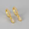 925 Silver Earrings For Women Trendy Heart Star Zircon Earring Jewelry Prevent Allergy Party Accessories Gift